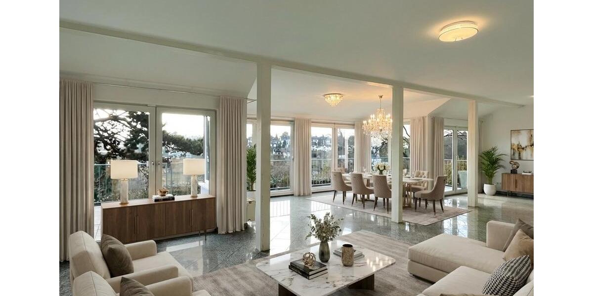 Wohlfühlen mit Blick auf die Skyline und großzügigem Grundstück 6 zimmer