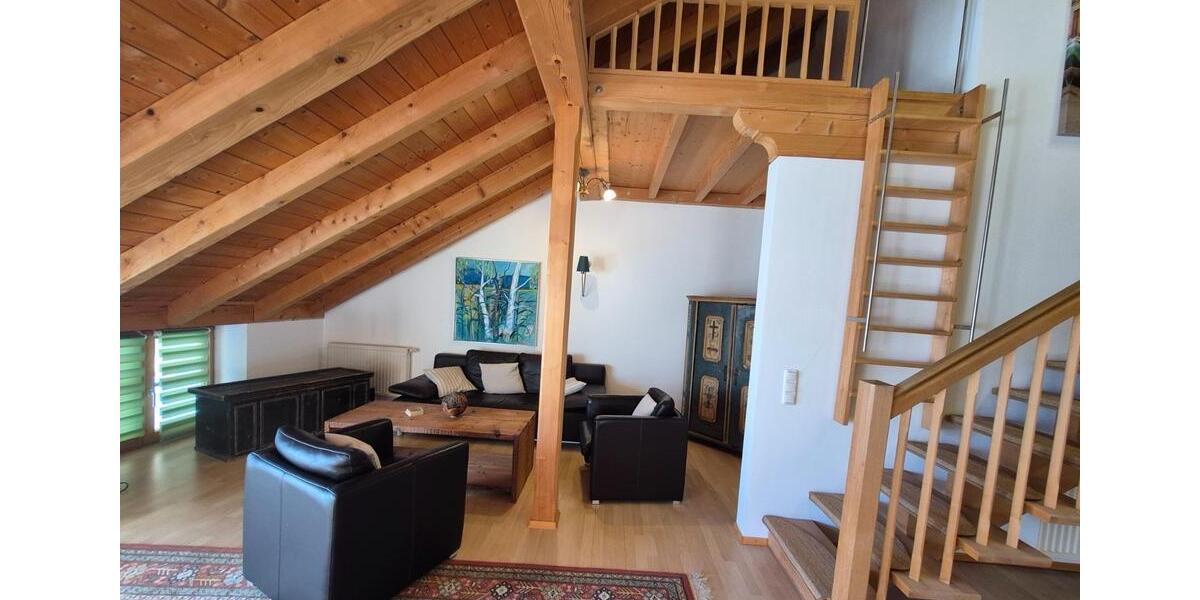 Dachgeschoßwohnung Bad Heilbrunn - 1 Zimmer, 91 m&sup2;, 1.280&euro; | Angebot:25099852