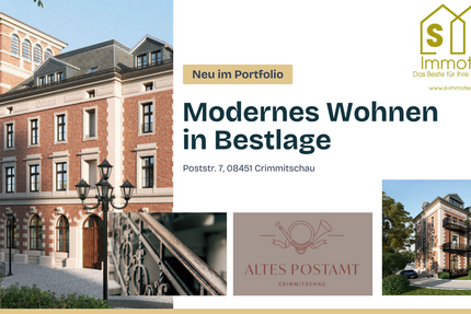 Wohnung Crimmitschau - 4 Zimmer, 124 m&sup2;, 1.178&euro; | Angebot:26866569