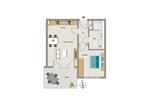 Etagenwohnung Dortmund - 2 Zimmer, 54 m&sup2;, 714&euro; | Angebot:26527100
