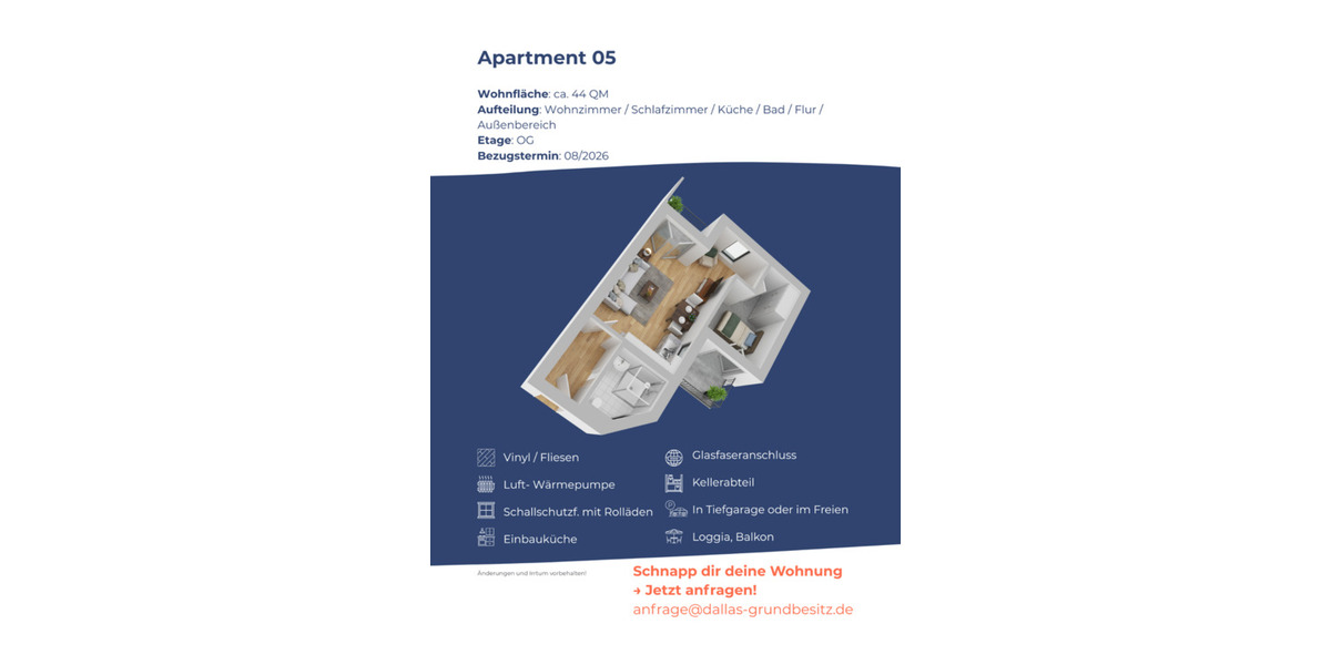 Etagenwohnung Schäftlarn - 2 Zimmer, 1.085&euro; | Angebot:23503897