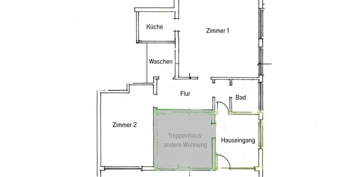 Etagenwohnung Schwalbach - 2 Zimmer, 72 m&sup2;, 540&euro; | Angebot:26260791