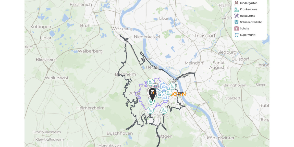Etagenwohnung Bonn Dransdorf - 3 Zimmer, 115 m&sup2;, 1.300&euro; | Angebot:26672628
