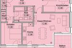 Etagenwohnung Lahr (Schwarzwald) - 3 Zimmer, 91 m&sup2;, 1.280&euro; | Angebot:26480178
