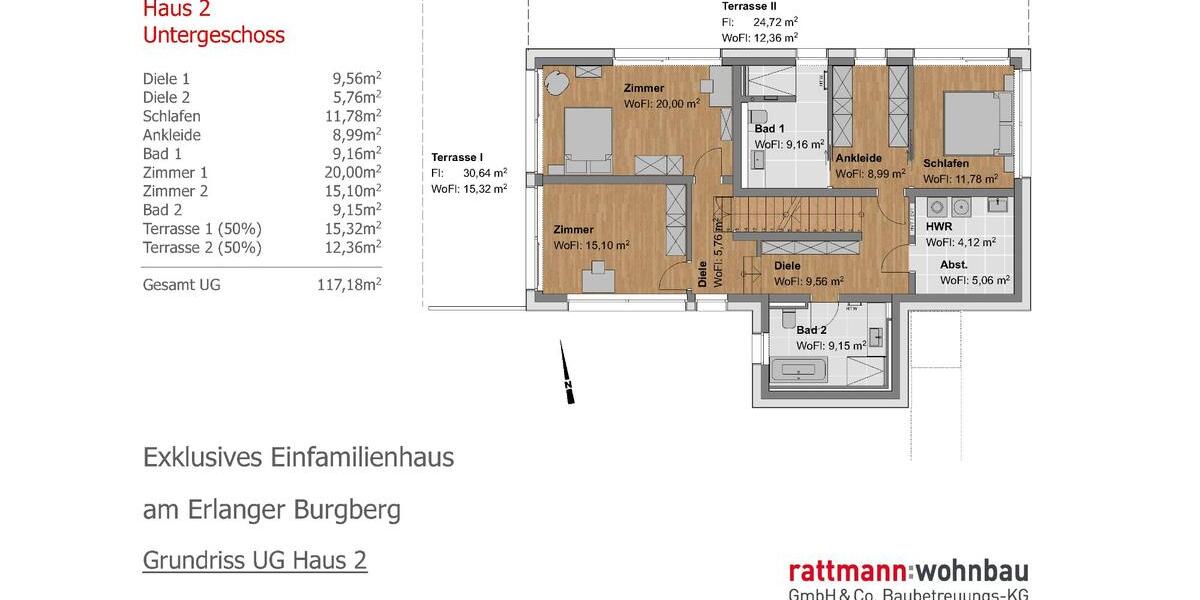 Einfamilienhaus Buckenhof - 6 Zimmer, 304 m&sup2;, 5.200&euro; | Angebot:23879656