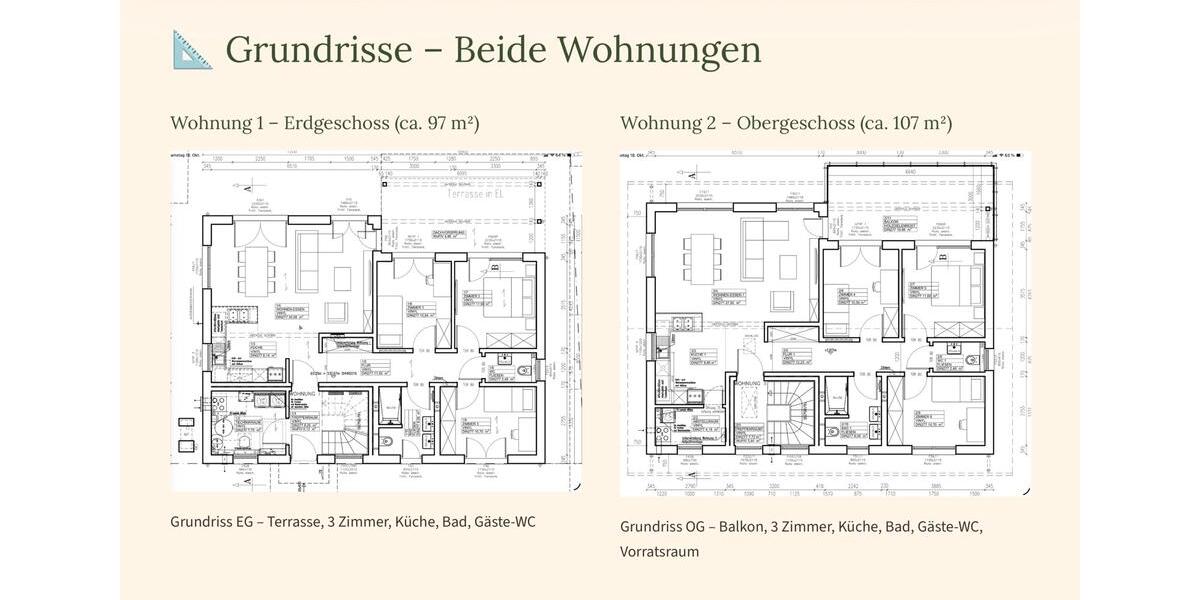 Erdgeschoßwohnung Friedewald - 4 Zimmer, 97 m&sup2;, 1.650&euro; | Angebot:25950852