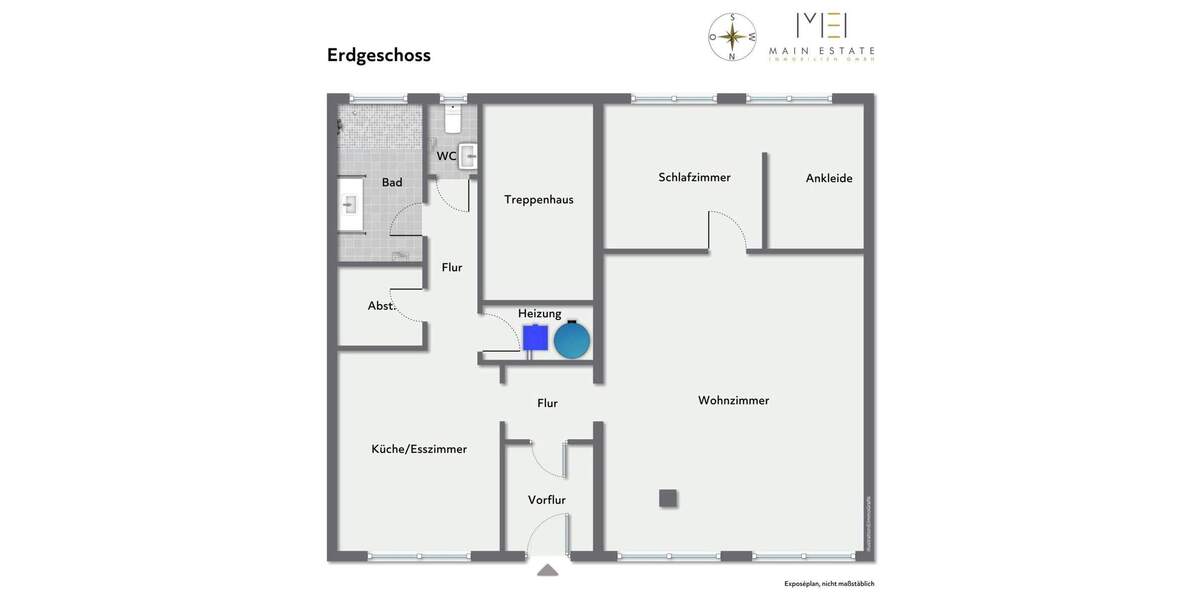 Etagenwohnung Neu-Isenburg Isenburg - 2 Zimmer, 109 m&sup2;, 1.300&euro; | Angebot:23980868