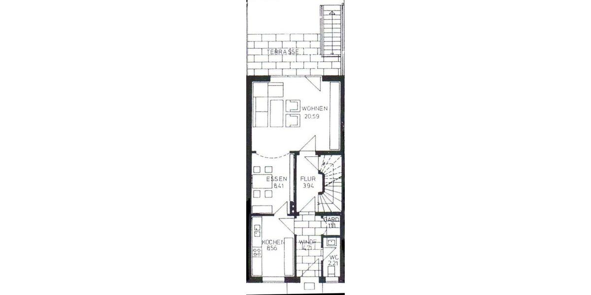 Reihenhaus Königsbrunn - 4 Zimmer, 103 m&sup2;, 1.500&euro; | Angebot:26579609