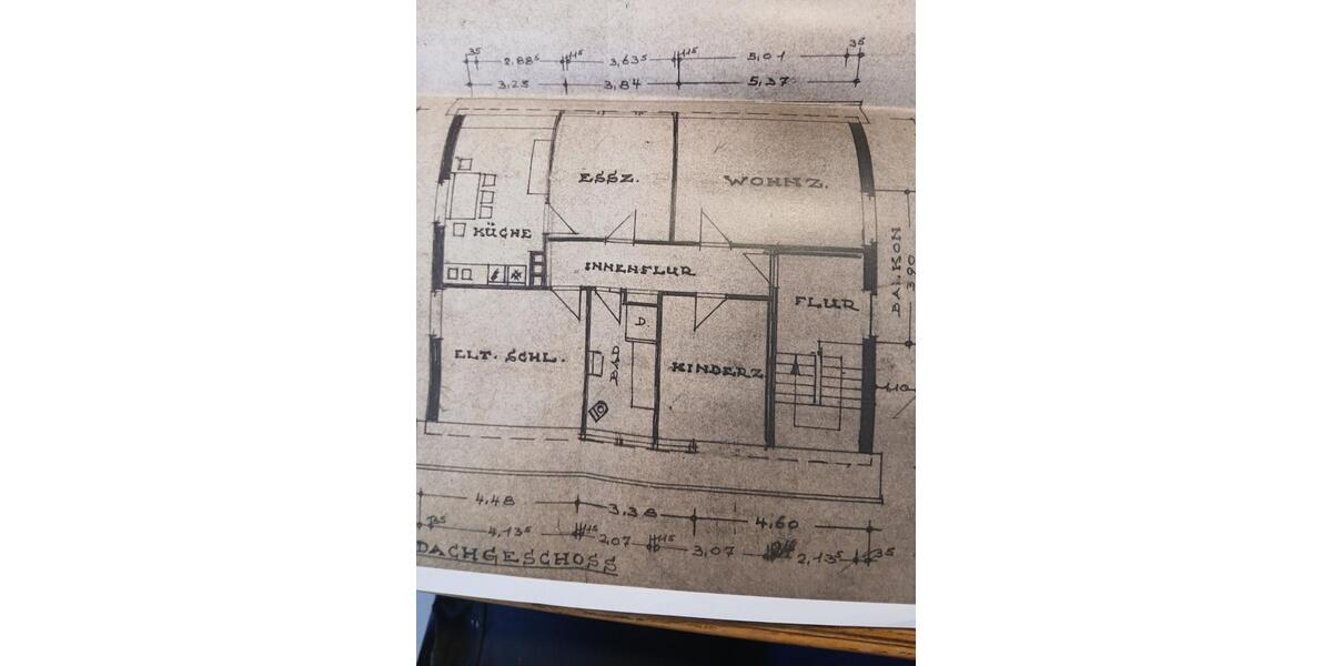 Moderne Obergeschosswohnung Erstbezug in Andervenne Wohnung Haus 4 zimmer