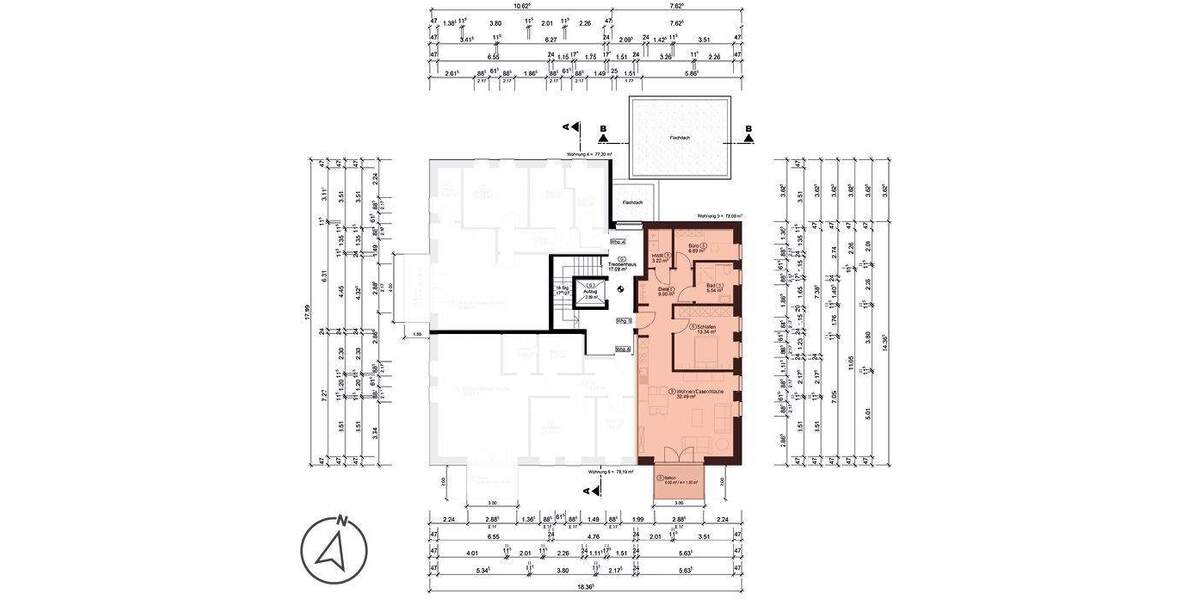 Etagenwohnung Lathen - 3 Zimmer, 72 m&sup2;, 800&euro; | Angebot:25770469