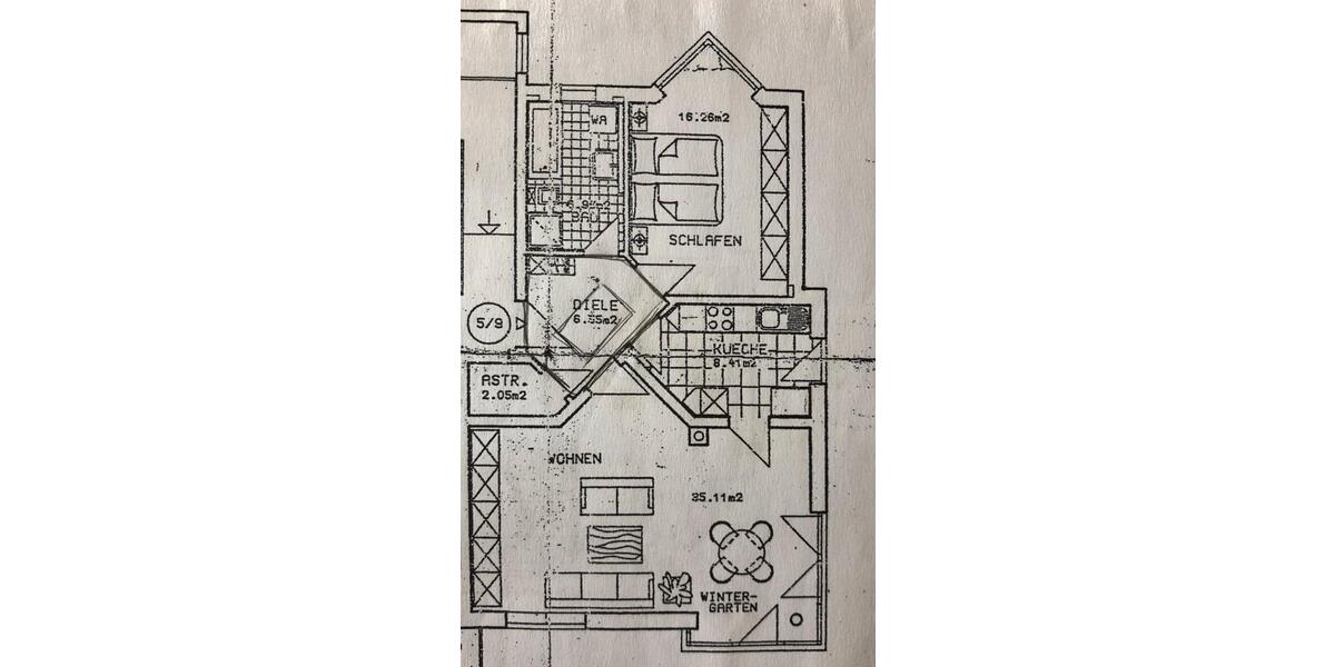 Helle 2-Zimmer-Wohnung 73qm - EG - ruhig & naturnah 2 zimmer