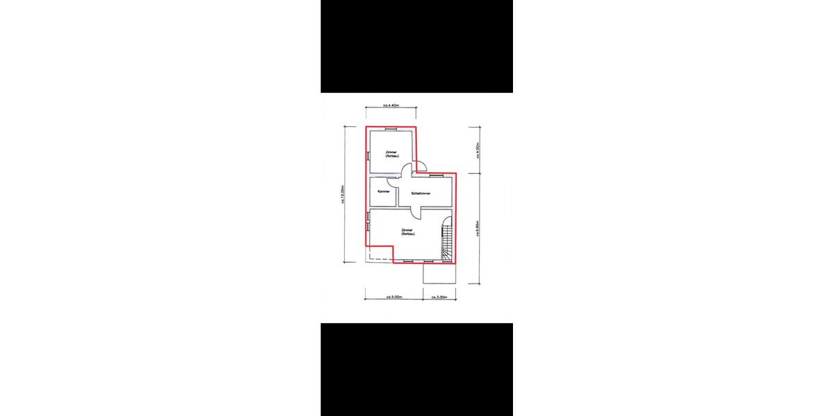 Erdgeschoßwohnung Sonnenstein - 4 Zimmer, 100 m&sup2;, 750&euro; | Angebot:26647264