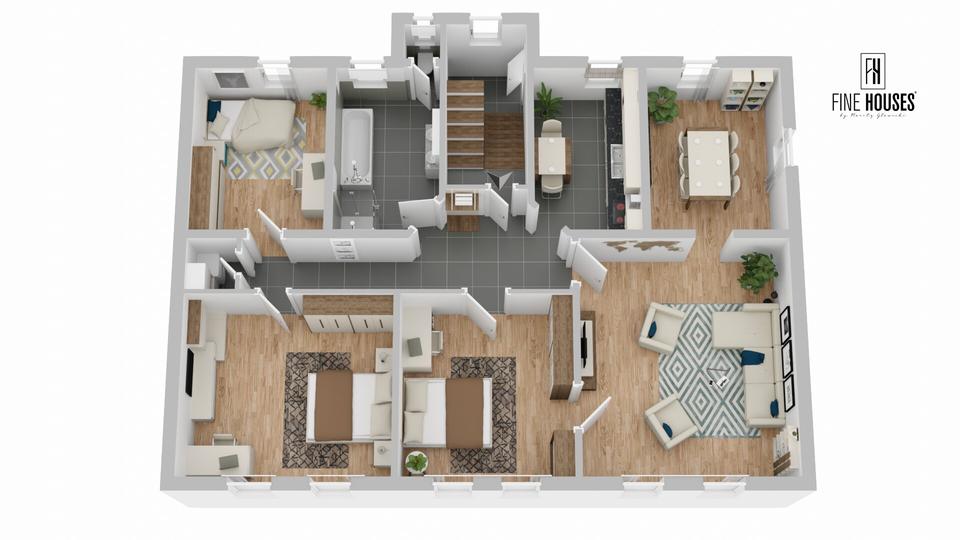 Erdgeschoßwohnung Michelstadt - 4 Zimmer, 113 m&sup2;, 750&euro; | Angebot:25589806