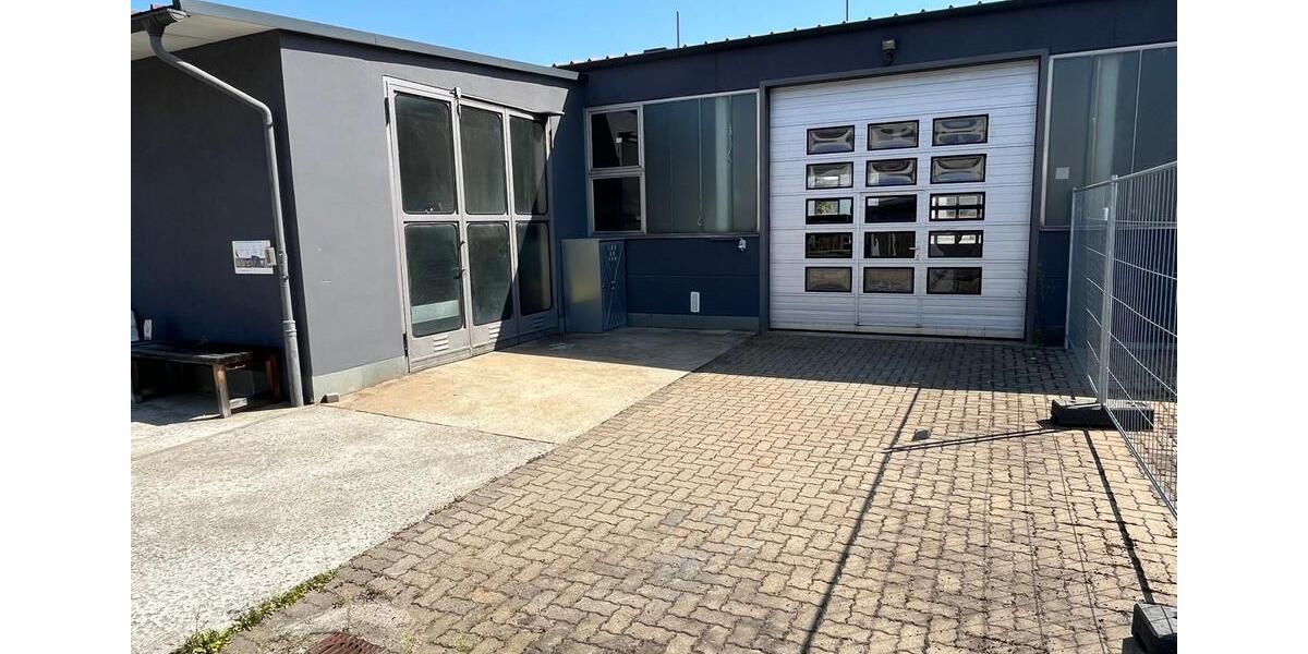 Gewerbehalle inkl. Hoffläche 944qm Veitshöchheim zu vermieten zimmer