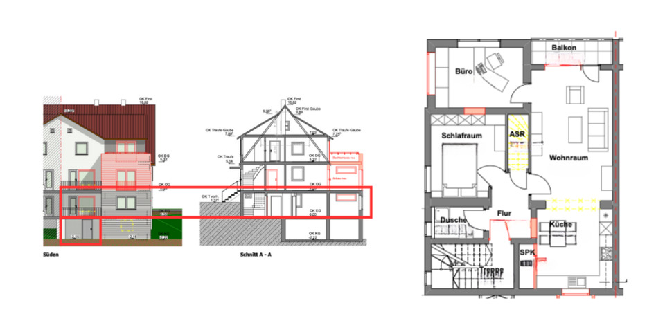 Etagenwohnung Melsungen - 3 Zimmer, 73 m&sup2;, 770&euro; | Angebot:24756682