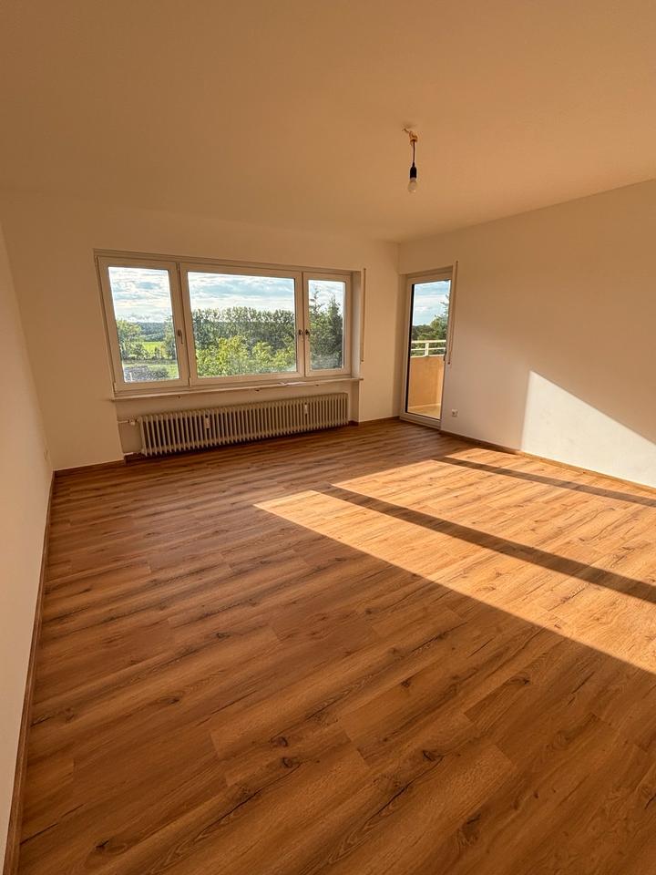 Neu renovierte 3-Zimmerwohnung mit Balkon und TG in Inningen