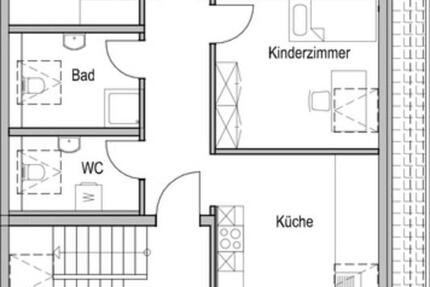4 Zimmer Dachgeschosswohnung in Niedernberg zu vermieten 03.2026 4 zimmer