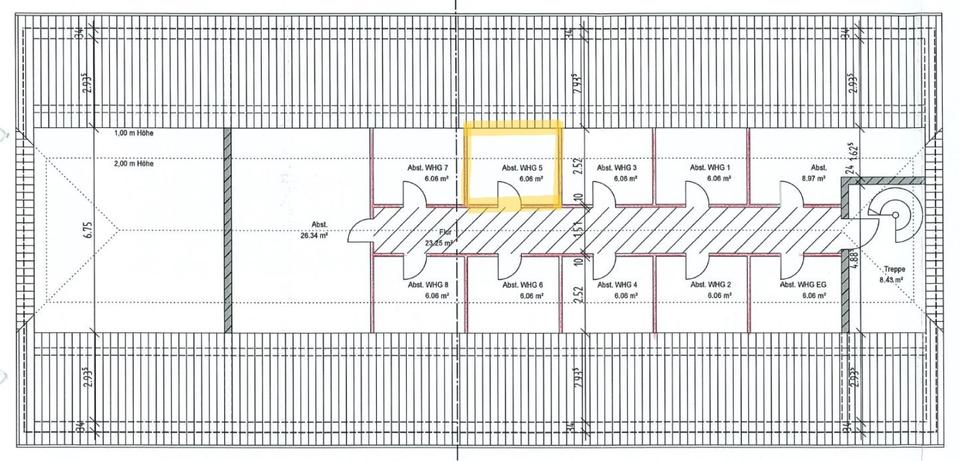 Dachgeschoßwohnung Oldenburg Eversten - 1 Zimmer, 28 m&sup2;, 400&euro; | Angebot:25803880