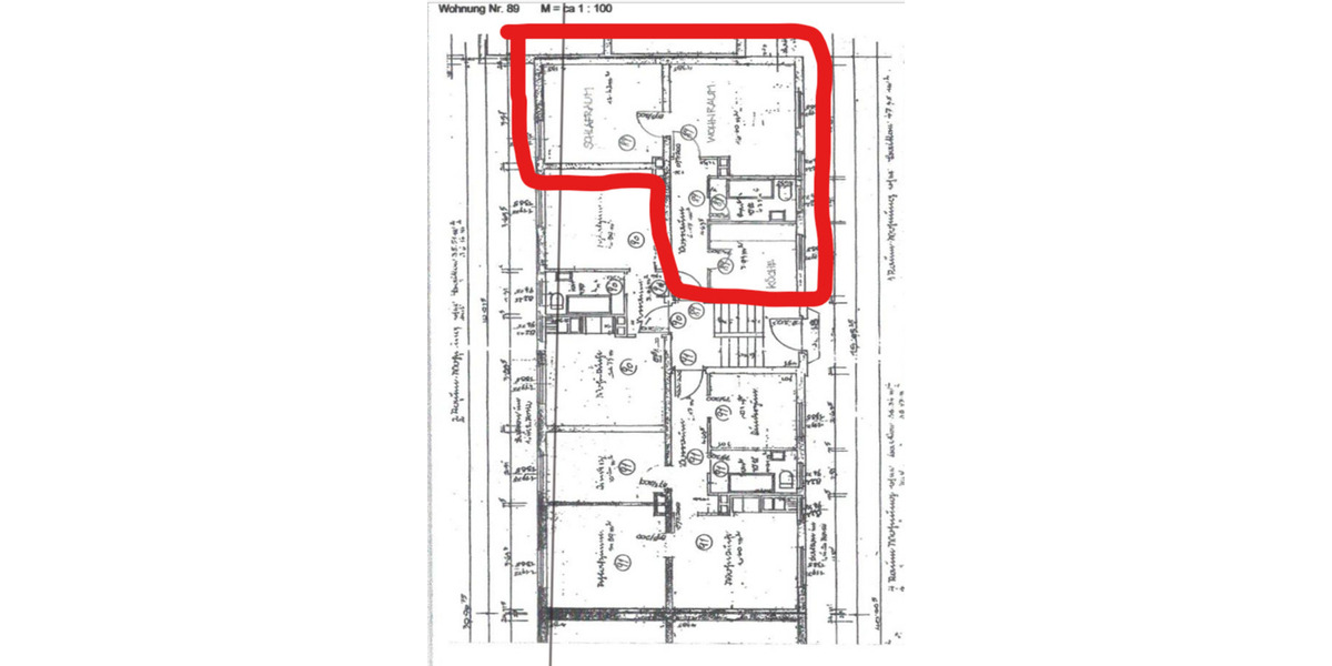 50qm Wohnung Kempten 2.5 zimmer