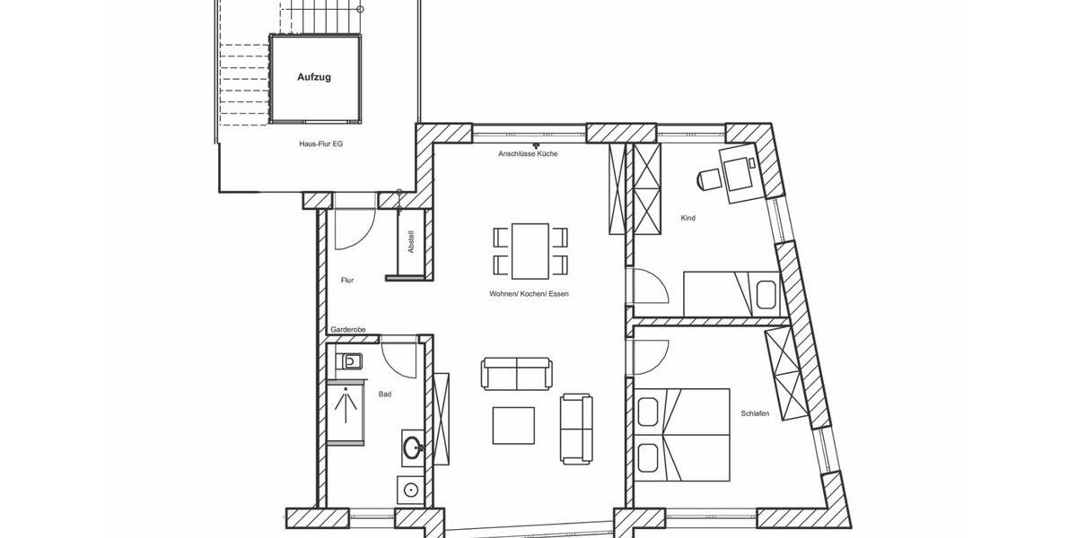 Moderne 3-Zi.-Wohnung im EG in traumhafter Lage mit Elbblick 3 zimmer