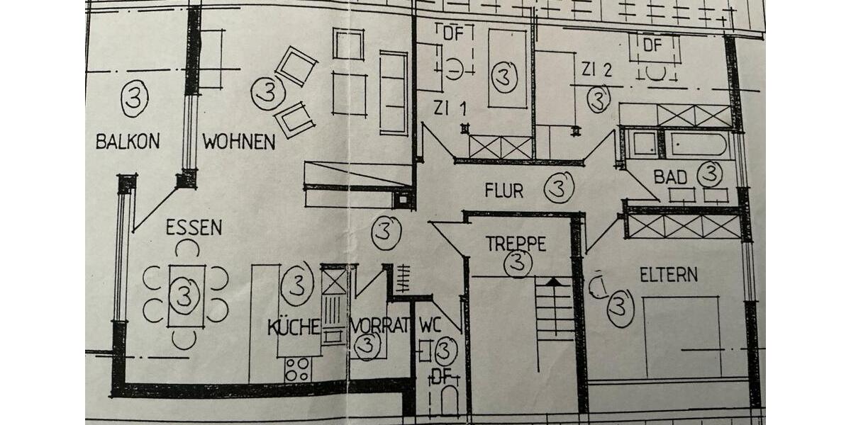 Wohnen auf Zeit Laupheim - 3.5 Zimmer, 96 m&sup2;, 470&euro; | Angebot:25782894