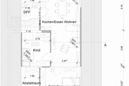 Wohnung Mücke - 3.5 Zimmer, 67 m&sup2;, 600&euro; | Angebot:25174860