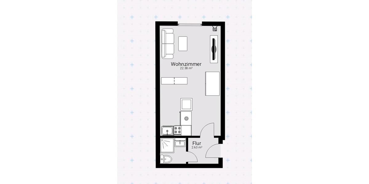 Wohnen auf Zeit Kassel - 1 Zimmer, 27 m&sup2;, 750&euro; | Angebot:24776499