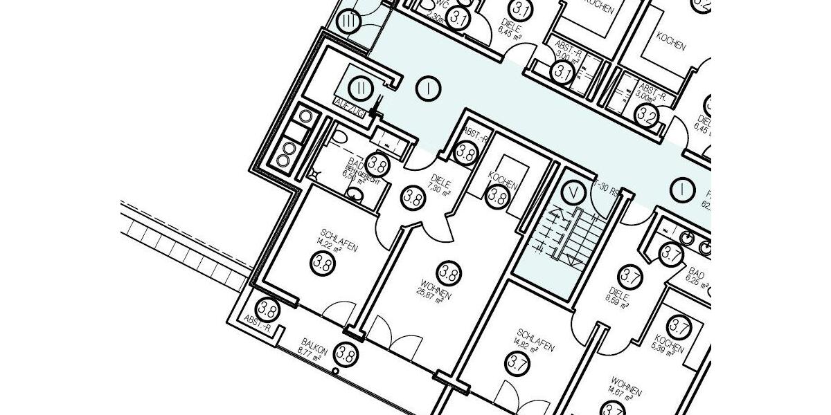 Etagenwohnung Wingst - 2 Zimmer, 60 m&sup2;, 700&euro; | Angebot:26312586