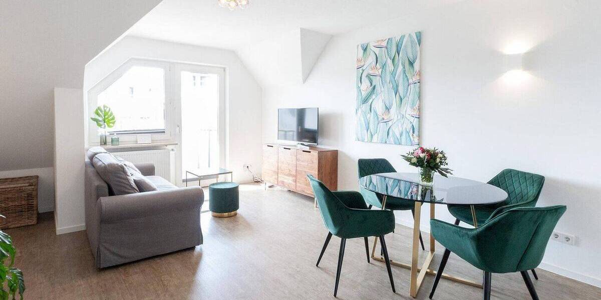 Etagenwohnung Bayreuth City - 2 Zimmer, 45 m&sup2;, 1.040&euro; | Angebot:26791681