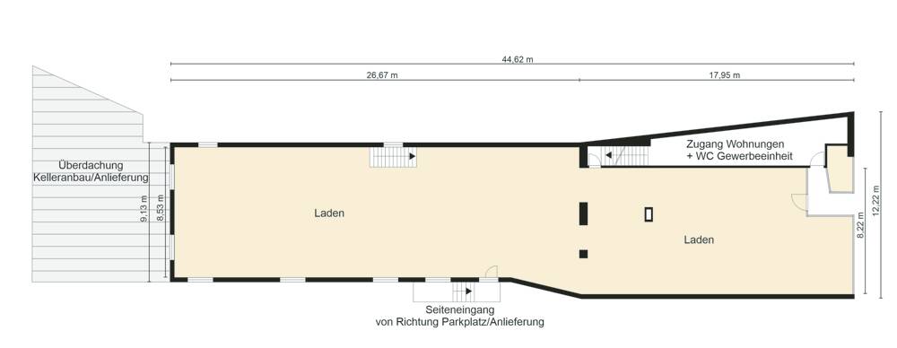 Gewerbeobjekt Hollfeld - 2.260&euro; | Angebot:26741910