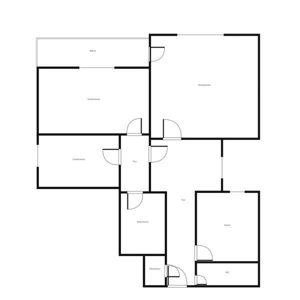 Der Umzug kann starten, warum noch warten? zimmer