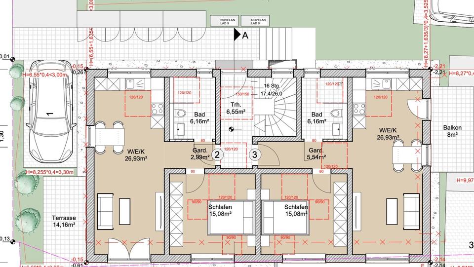 Etagenwohnung Rudelzhausen - 2 Zimmer, 54 m&sup2;, 750&euro; | Angebot:26610712