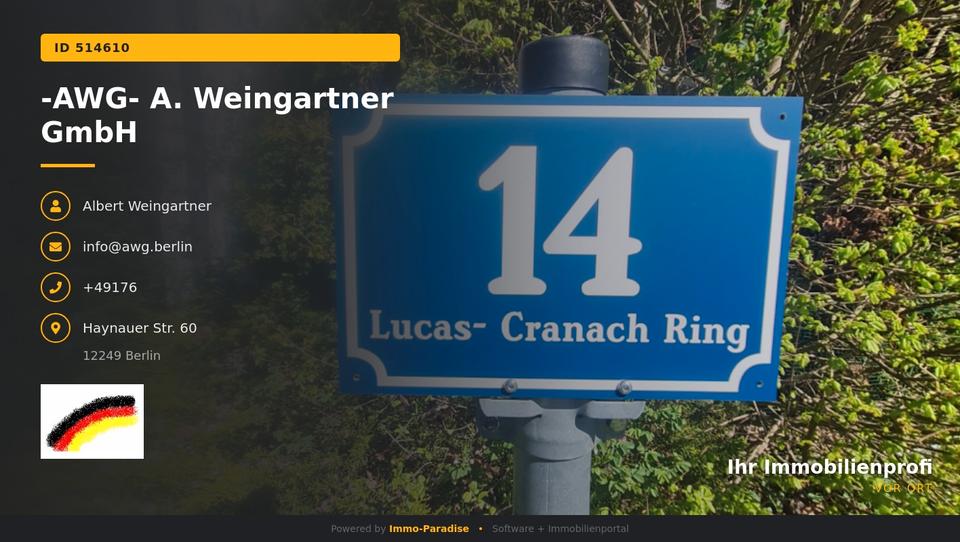 Etagenwohnung Coswig (Anhalt) - 2 Zimmer, 45 m&sup2;, 327&euro; | Angebot:26581922
