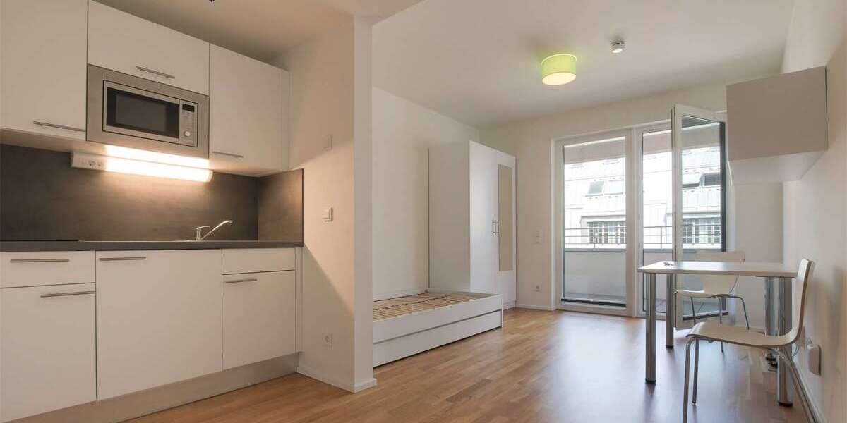Etagenwohnung Frankfurt Gallus - 1 Zimmer, 27 m&sup2;, 685&euro; | Angebot:27136687