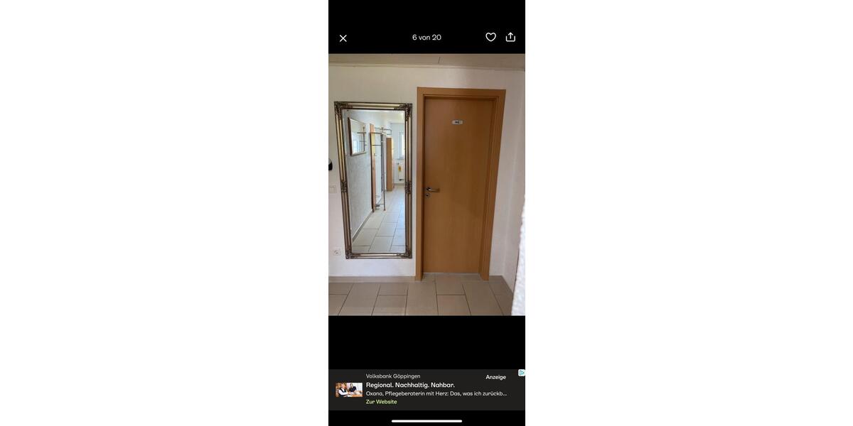 Dachgeschoßwohnung Schorndorf - 4.5 Zimmer, 81 m&sup2;, 950&euro; | Angebot:24775286