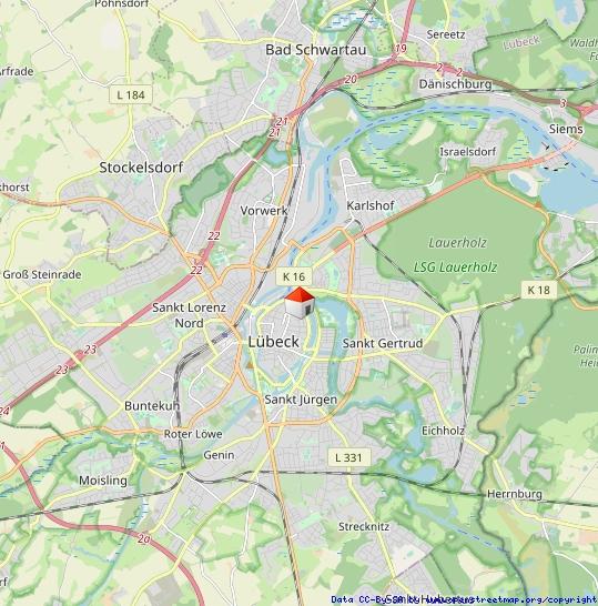 Wohnen auf Zeit Lübeck Innenstadt - 2 Zimmer, 45 m&sup2;, 1.500&euro; | Angebot:25903186