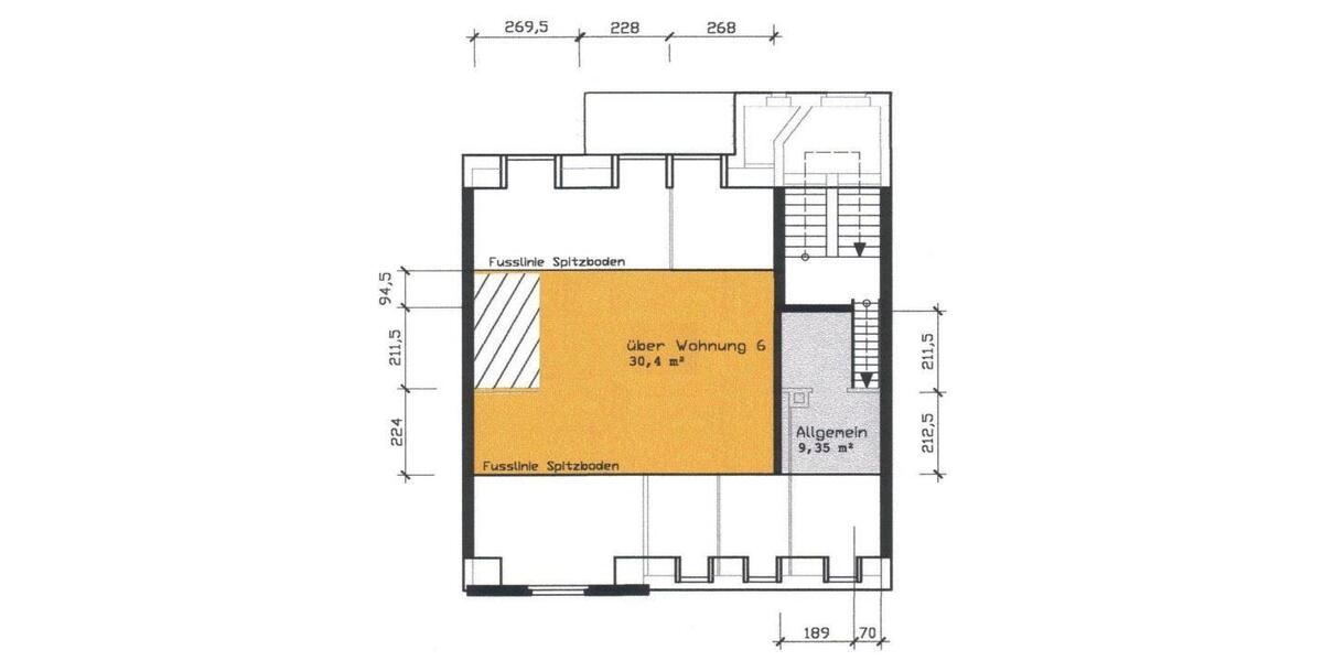 Maisonettenwohnung Roßwein - 4 Zimmer, 115 m&sup2;, 495&euro; | Angebot:25376849