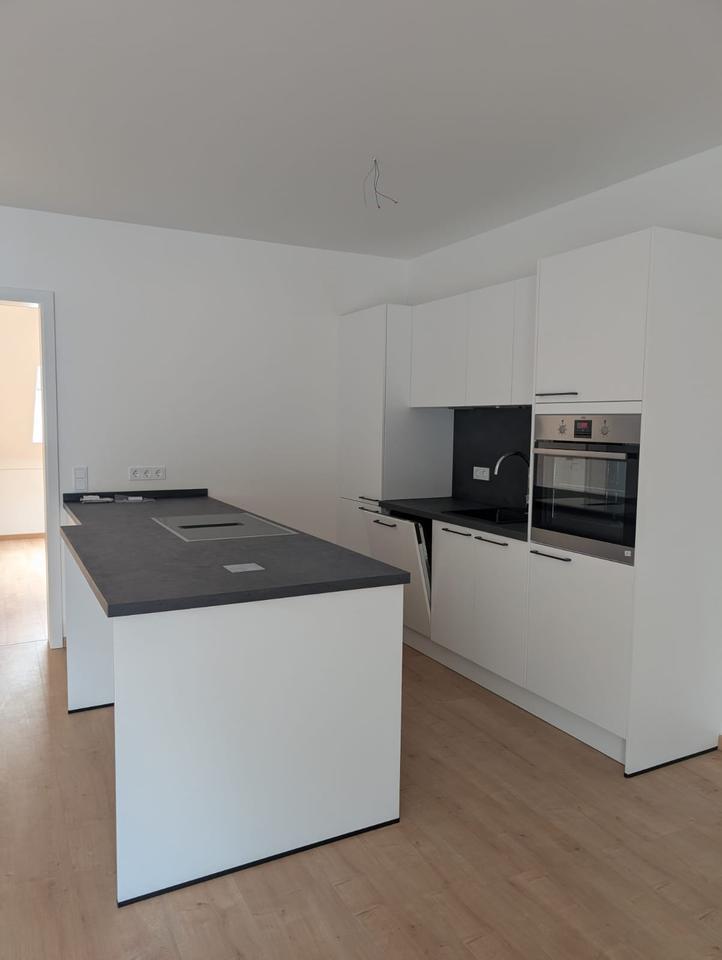 Erstbezug: Stilvolle NeubauWohnung mit großer Terrasse, Einbauküche und Stellplatz