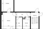 Etagenwohnung Nordhausen - 2 Zimmer, 51 m&sup2;, 382&euro; | Angebot:23457121