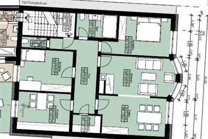 Zentral gelegene schöne 3 Zimmer Wohnung mit Dachterrasse zimmer