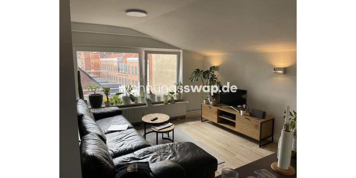 Etagenwohnung Lübeck Innenstadt - 3 Zimmer, 53 m&sup2;, 695&euro; | Angebot:25181863