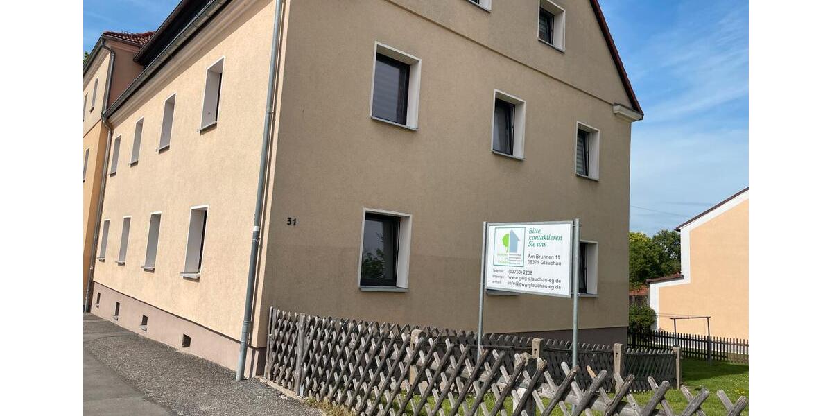 Erdgeschoßwohnung Glauchau - 3 Zimmer, 68 m&sup2;, 435&euro; | Angebot:26425639
