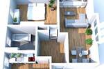Etagenwohnung Leisnig Kroptewitz - 2 Zimmer, 55 m&sup2;, 295&euro; | Angebot:25996861