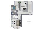 Moderne Drei-Zimmer-Wohnung mit EBK, Vollbad und Fußbodenheizung