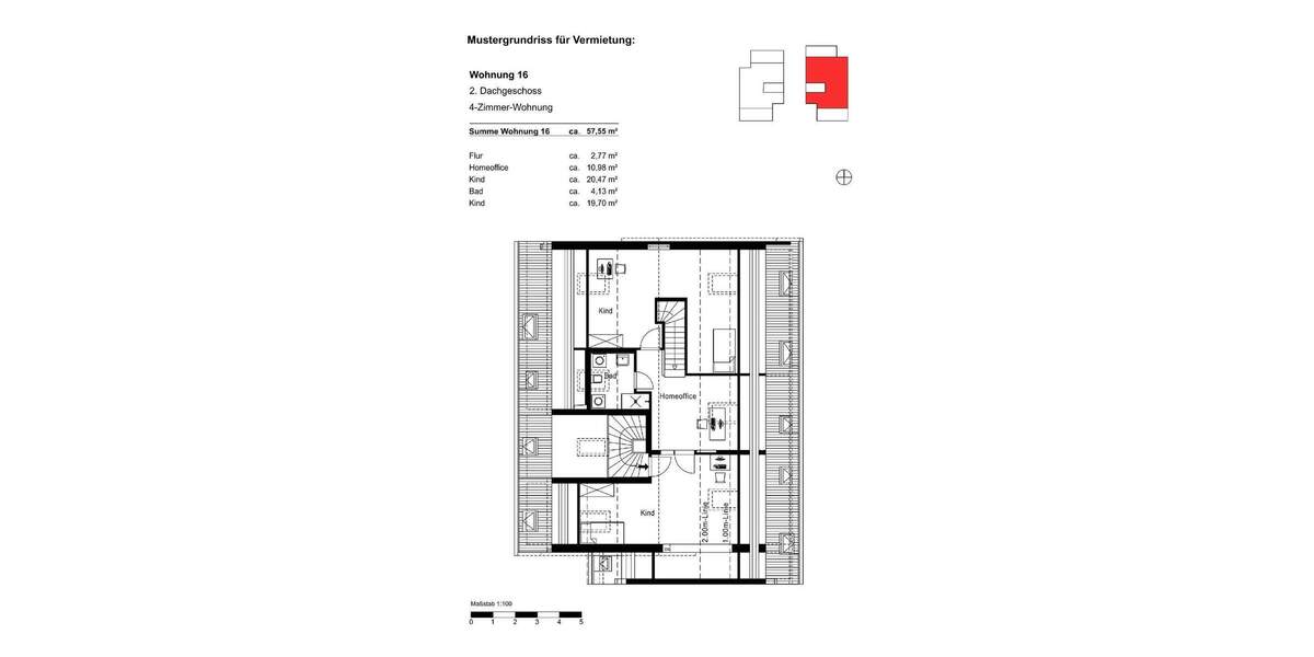 Etagenwohnung München Ramersdorf-Perlach - 4 Zimmer, 123 m&sup2;, 2.800&euro; | Angebot:25107379