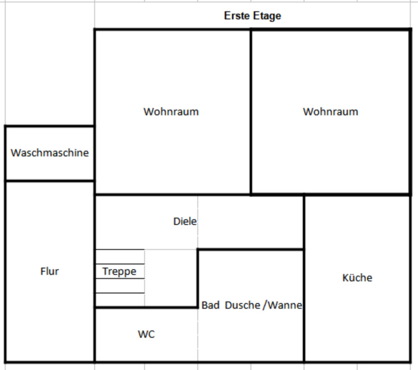 helle, grosszügige Etagenwohnung ca 110m²