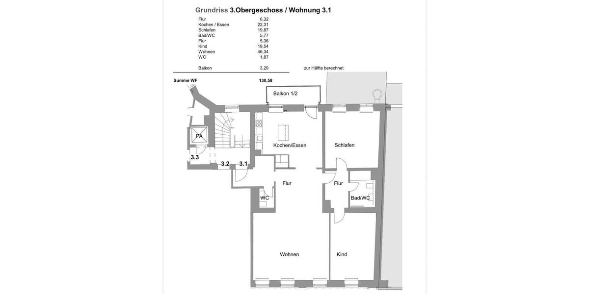 zum Erstbezug nach Sanierung: Exklusive 3,5Zimmer Wohnung mit Balkon direkt am Gärtnerplatz 3 zimmer