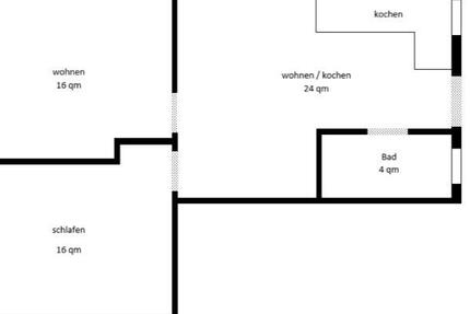 Wohnung Eschbach - 3 Zimmer, 60 m&sup2;, 800&euro; | Angebot:25157290