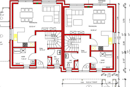 Wohnung Haselünne - 4 Zimmer, 100 m&sup2;, 880&euro; | Angebot:24857479