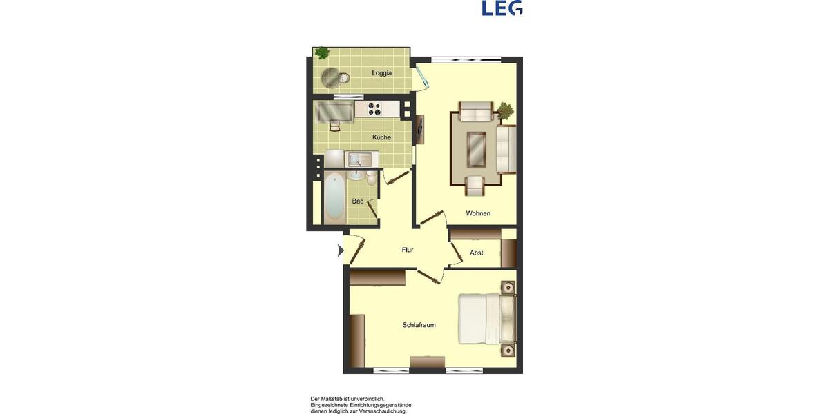 2-Zimmer-Wohnung in Duisburg Wedau 2 zimmer